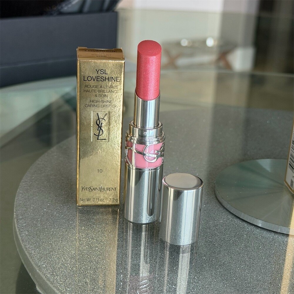 YSL Loveshine High-Shine Lipstick Shade 10 Stardust Pink BNIB